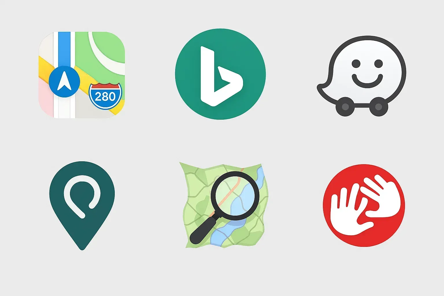 Las 6 mejores alternativas a Google Maps en 2025 de un vistazo
